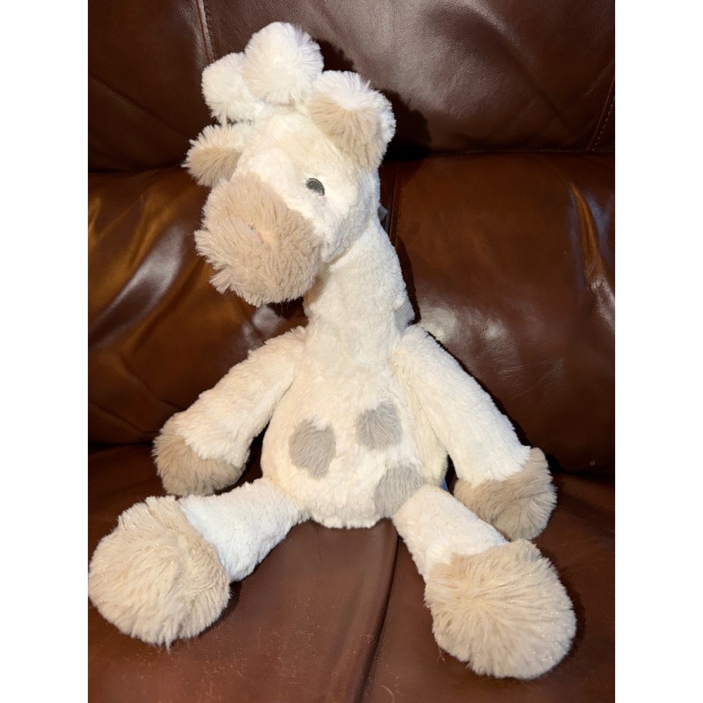 Lambs & Ivy Signature‎ Giraffe Plush Stuffed Animal Cream Grey Tan Nursery Toy